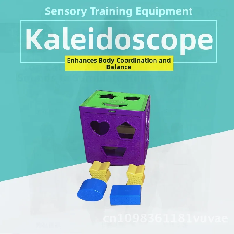 Conjunto de blocos de construção cognitivos coloridos de formato geométrico para crianças, placa de inteligência de plástico de seis lados, brinquedos para bebês de 4 a 6 anos