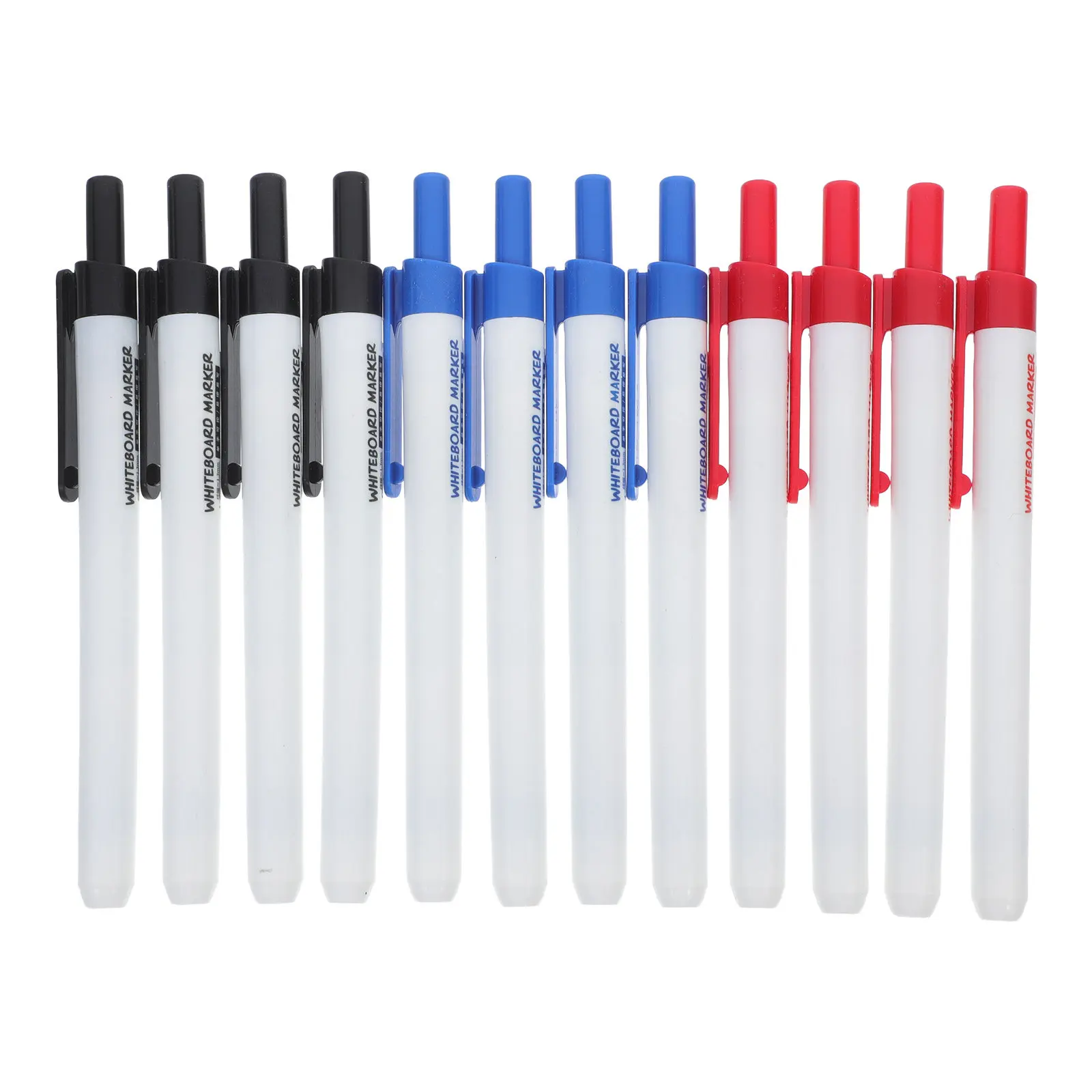

Набор из 12 многоразовых маркеров для сухого стирания с тонким наконечником для белых досок, стекла, керамики, пластиковых поверхностей, планировщиков, календарей, домашнего обучения