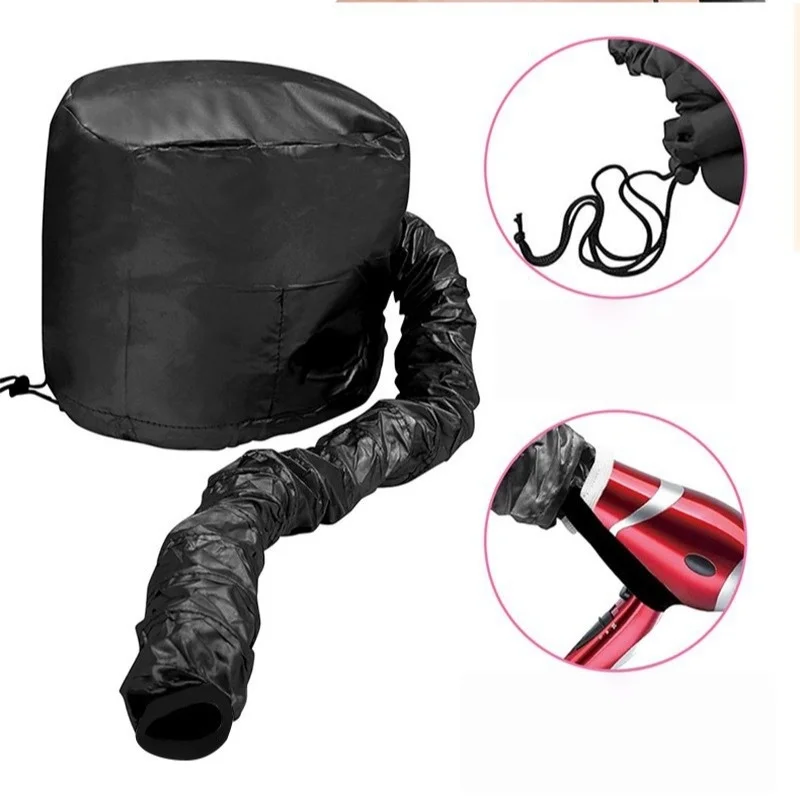 Premium Hair Dryer Bonnet Hood Portable Soft Heating Cap Blow Dryer Attachment for Home Salon Hairdressing Deep Conditioning Hai