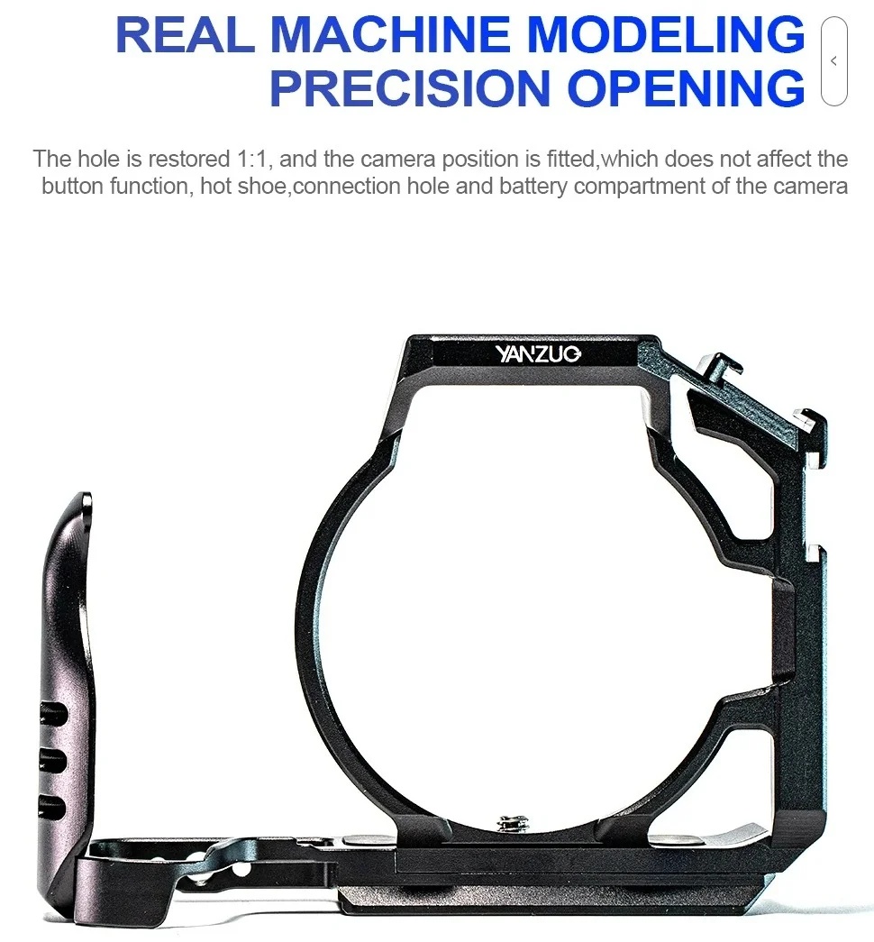 YANZUO Camera Cage, Bracket, Protection Frame for Canon R10 Camera