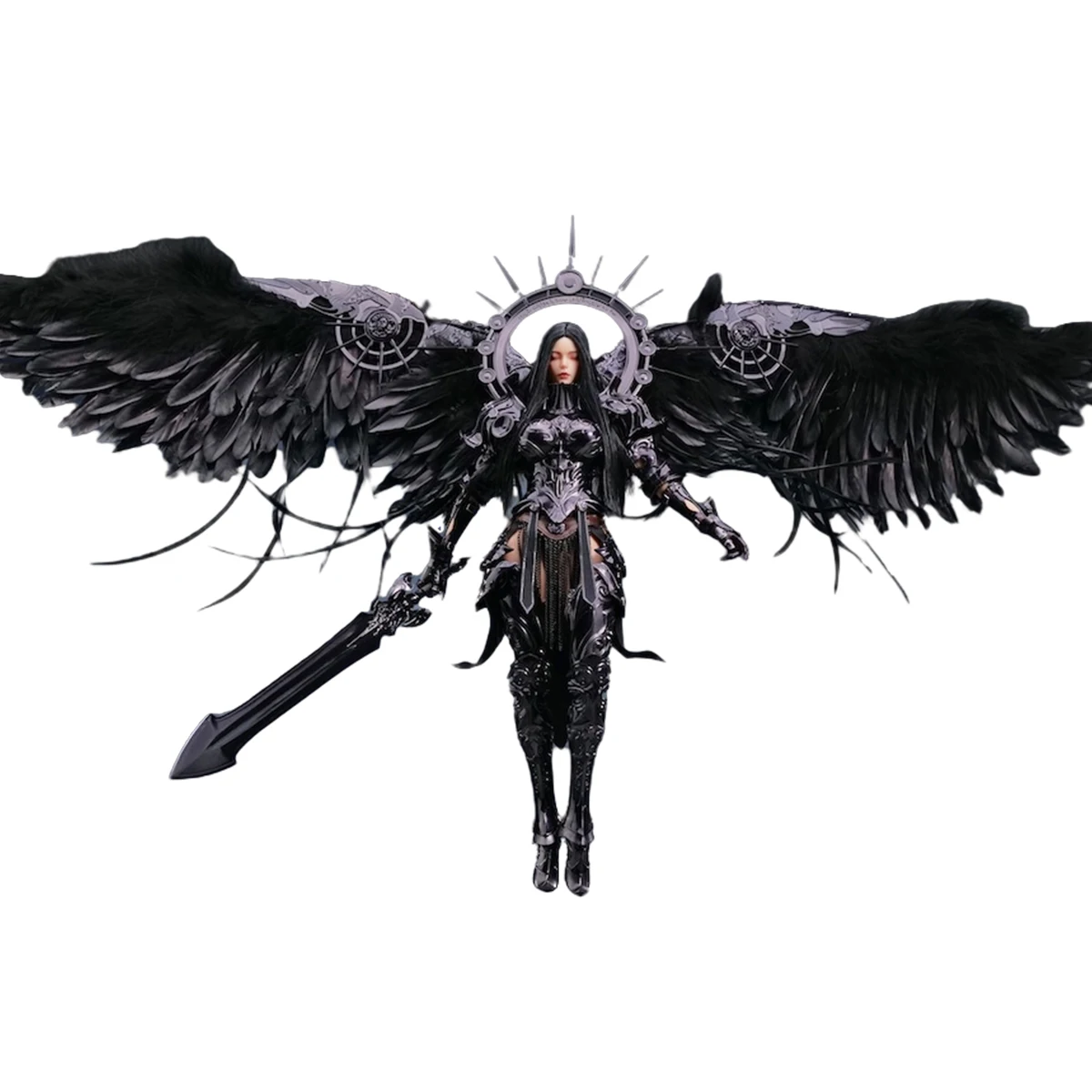 HIPLAY LUCIFER Silent Wings Action Figure in scala 1/6