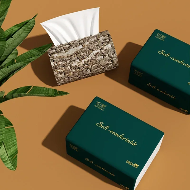 25 علبة مناديل الوجه 280 ورقة مناديل سميكة وبأسعار معقولة من 4 طبقات سميكة وورق تواليت ممتاز