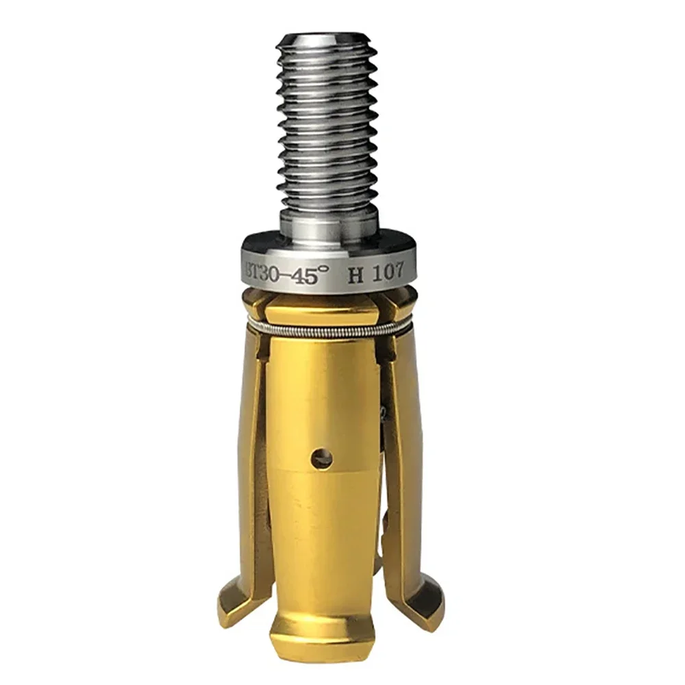 

BT30/BT40 Pull Claw 4 Petal Clamp CNC Spindle 45 Degree High Precision External Thread Titanium Plating Pull For Milling Machine