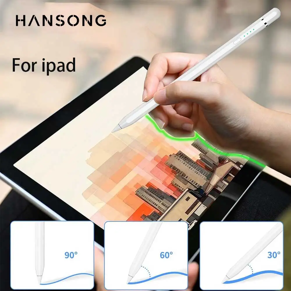 

For apple pencil For iPad 6th&7th&8th&9th Air 3rd&4th mini 5th&6th For iPad Pro 11 1st&2nd&3rd Pro 12.9 Touch Screen Pencil