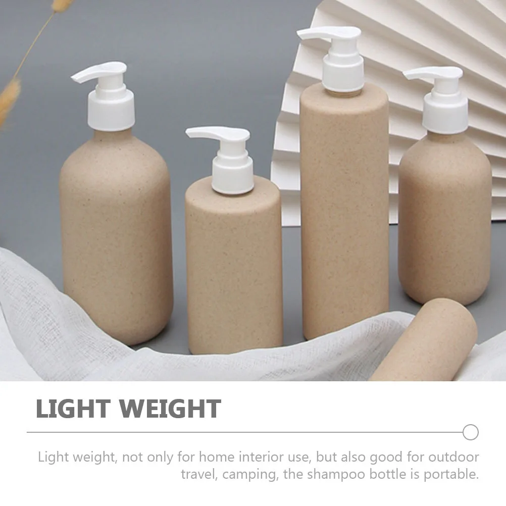 

2Pcs Premium Refillable Pump Bottles Travel Shampoo and Lotion Containers Leakproof Press Dispensers Perfect for Home Bathroom