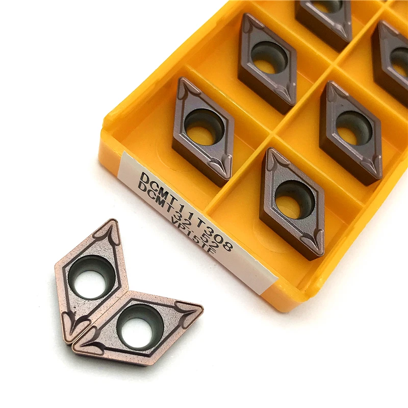 +10pcs Carbide Inserts DCMT11T304 DCMT11T308 Cutting tool Set S16Q-SDUCR11 S20R-SDUCR11 S25S-SDUCR11 Internal Turning Tool