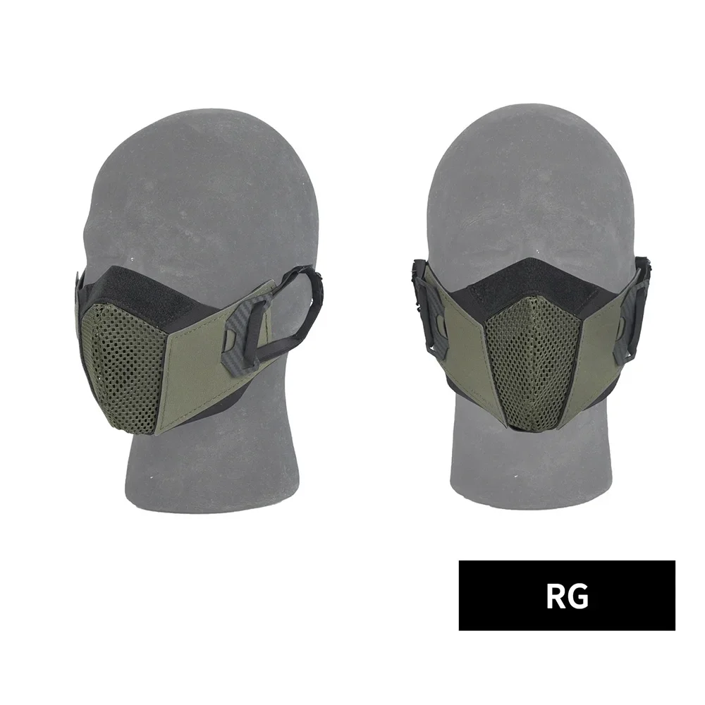 DMGear Tactical Face Mask Anti-Fog Comfortable Laser Cut Breathable Hunting Protection Gear Huting Equipment Accessory Airsoft