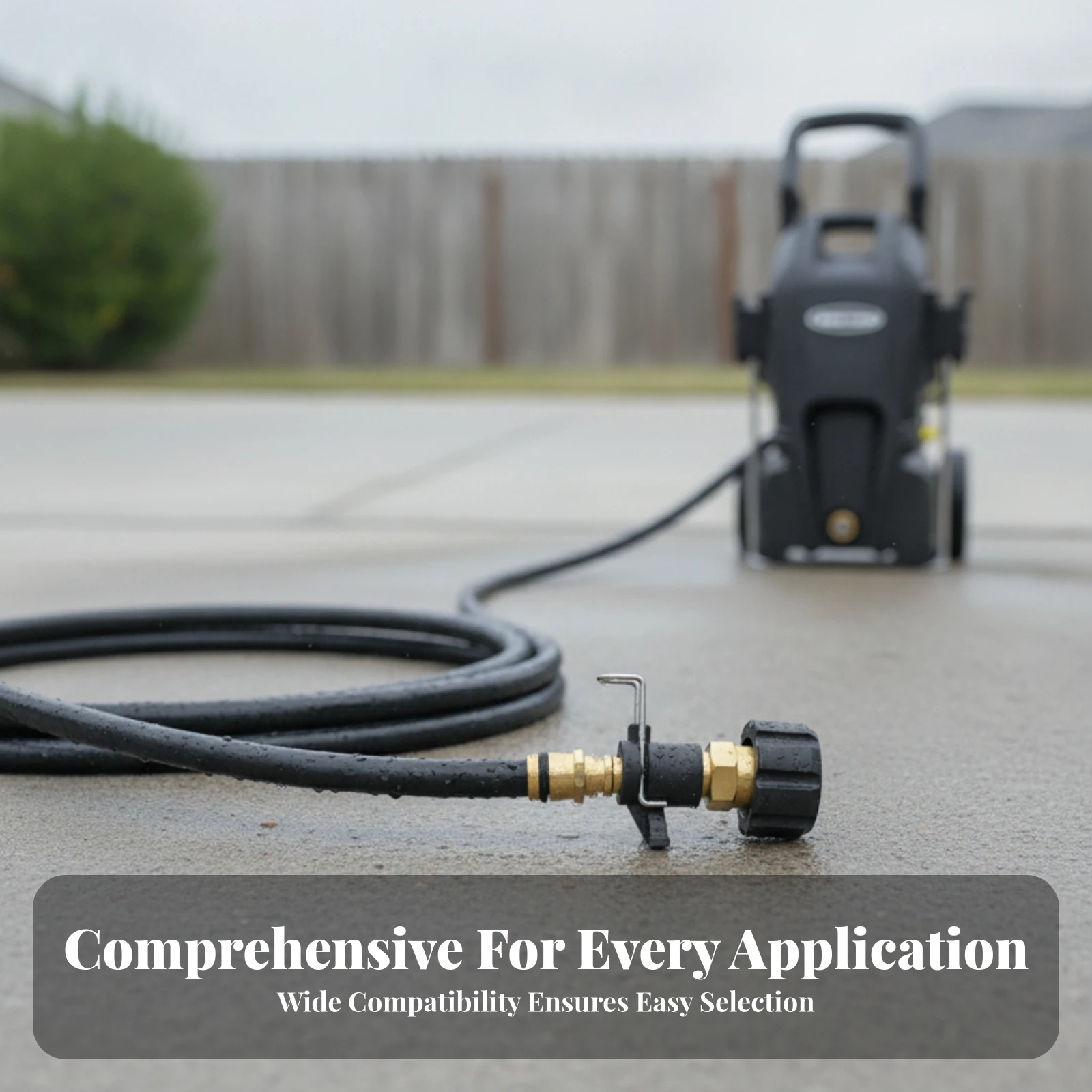 Pressure Washer Adapter Connector Retaining Clip Pressure Washer Adapter Threaded Coupling Connector Compact Cylindrical