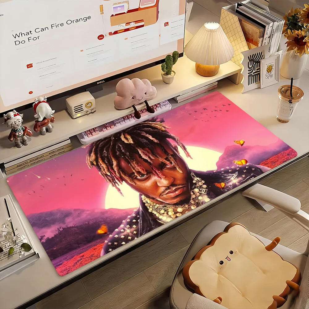 

Rapper J-Juice W-Wrld-S Mouse Pad Non-slip Rubber Gamer Balance Computer Mat Decoracion Deskmat Laptop Office Large