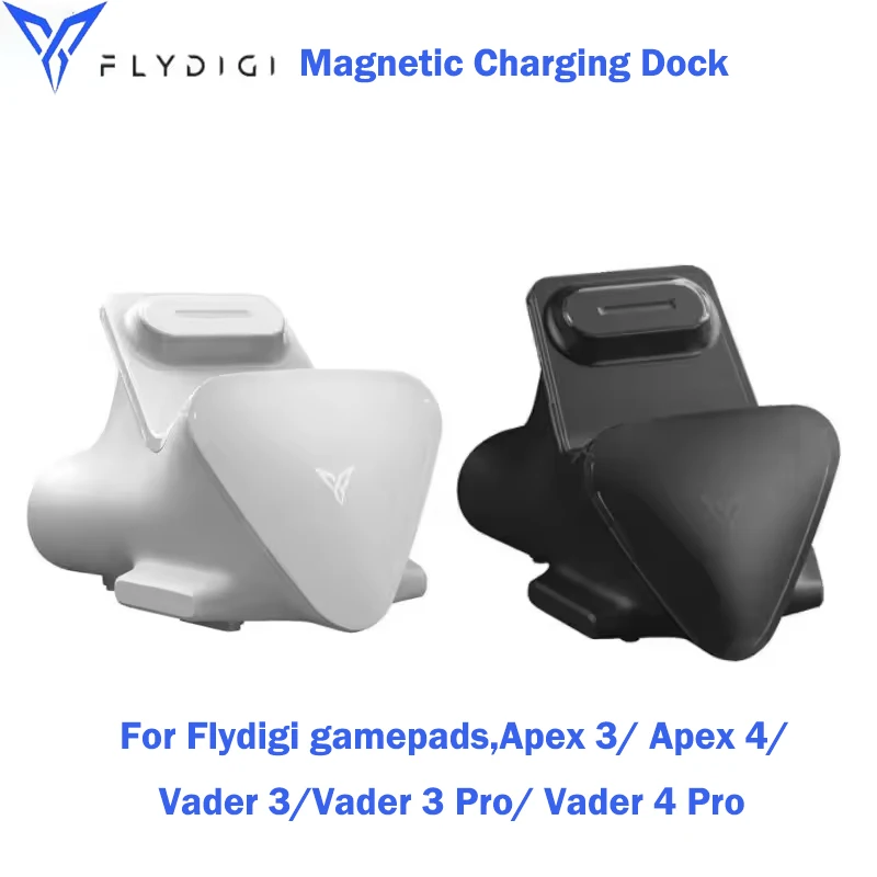 Magnetic Charging Dock Station for Flydigi Apex 3/Apex 4/Vader 3/Vader 3 Pro/Vader 4 Pro Gamepads – Fast Charging