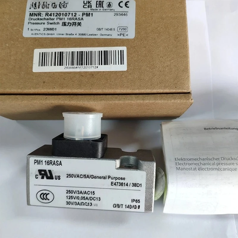 for AVENTICS R412010712 R412010712-PM1 Pressure Switch Pneumatic Detection Component