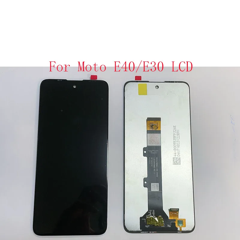 

Pantalla LCD de 6,5 pulgadas For Motorola Moto E40 E30, XT2159-3, XT2159-4, con Panel táctil, digitalizador, LCD