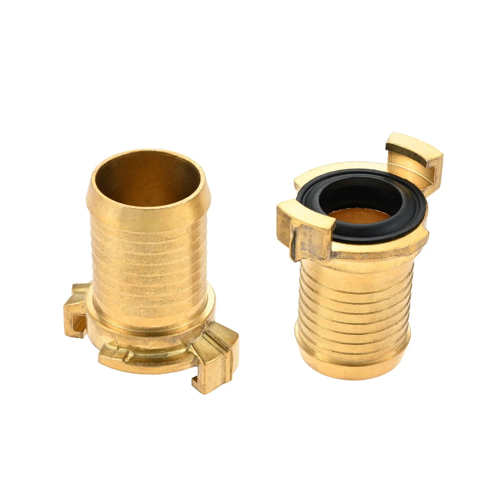 

2 шт. быстроразъемное соединение 11/4 дюйма (33 мм), чистая латунь, быстроразъемный адаптер, насадка для шланга, фитинги для садовых труб, часть давления для орошения