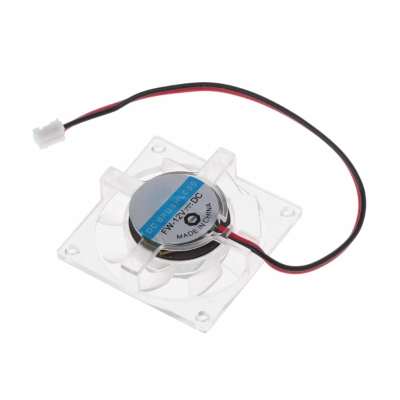 Square Cooling Fan 40x40mm for DC 12V 2-Pin Cooler Oil Seal Bearing Mini Cooling