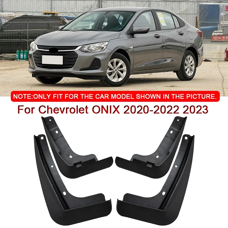 

For Chevrolet ONIX 2020-2022 2023 Car Styling Car Mud Flaps Splash Guard Mudguards MudFlaps Front Rear Fender Auto Accessories