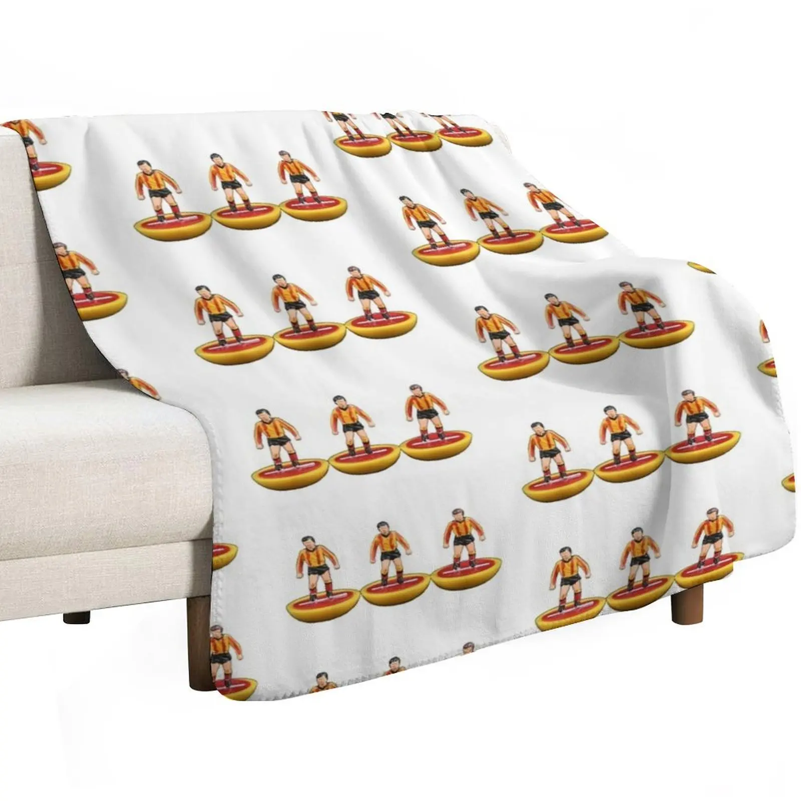 Classic Partick Thistle subbuteo players Throw Blanket for sofa Heavy Quilt Luxury Thicken Furry Warm Blankets