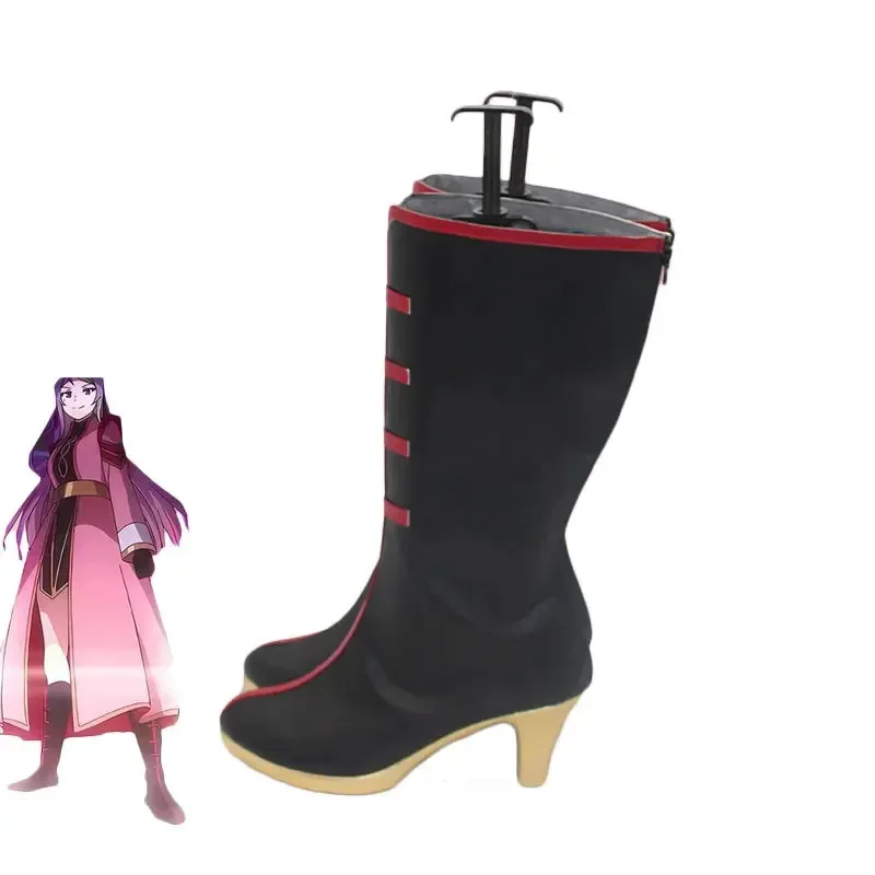 

Обувь из искусственной кожи RealCos Zhong Lanzhu 2025 года, карнавальные ботинки на Хэллоуин Jou Rskipu, реквизит для косплея, индивидуальный заказ