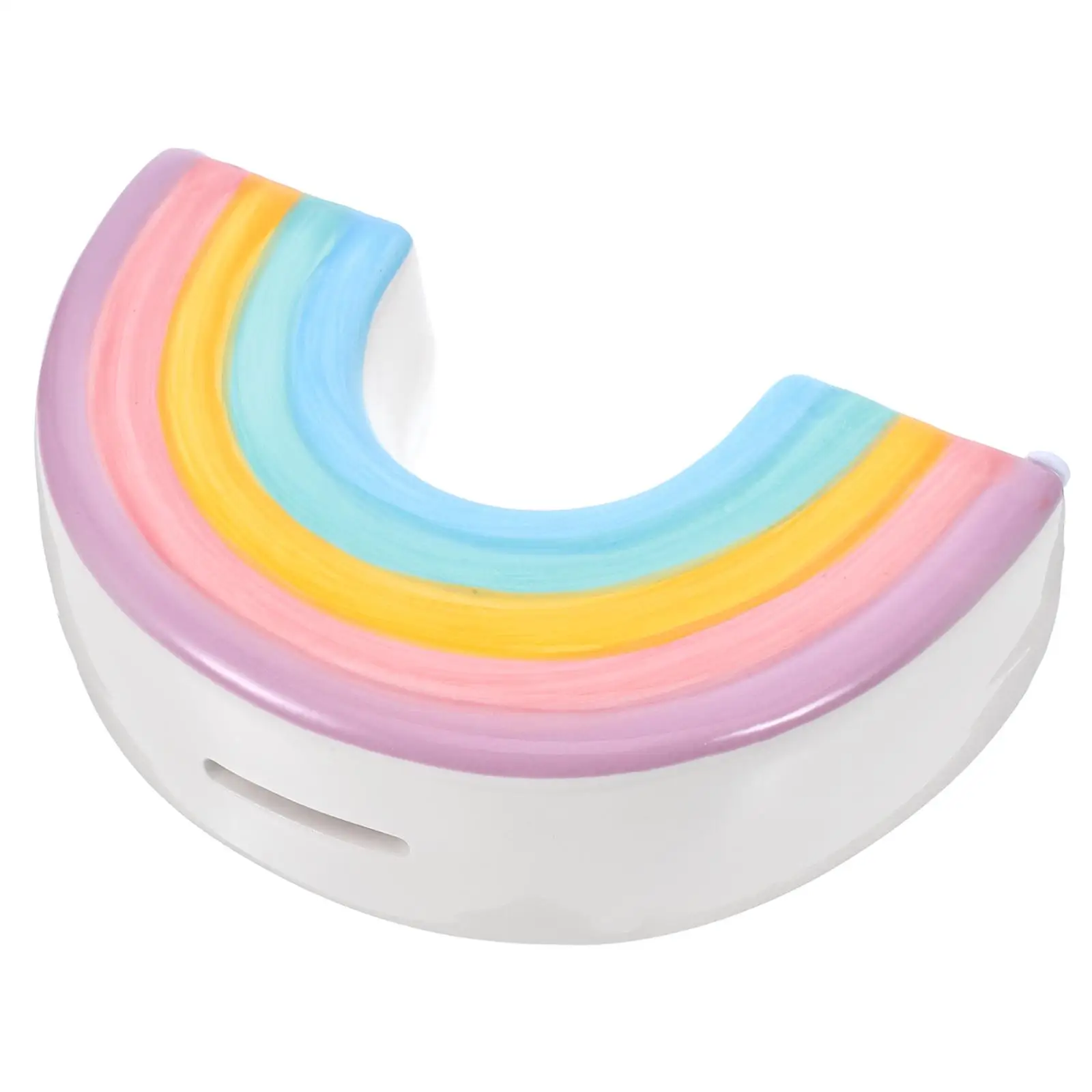 

Piggy Bank Decoration Toddler Banks for Adults Ceramic Money Girls Rainbow Coin Ceramics Baby Kids