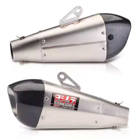 Motorcycle Modified Muffler Yoshimura R55 Exhaust Pipe GSXR1000 CBR500 MT10 NINJA400 R3