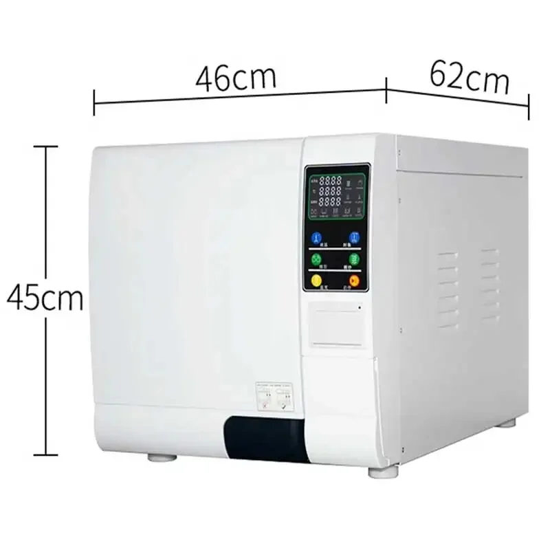 Inner Printer Type Dental Equipment Sterilization Device Autoclave Dental 18L or 23L Class B Sterilizer with CE Certificates
