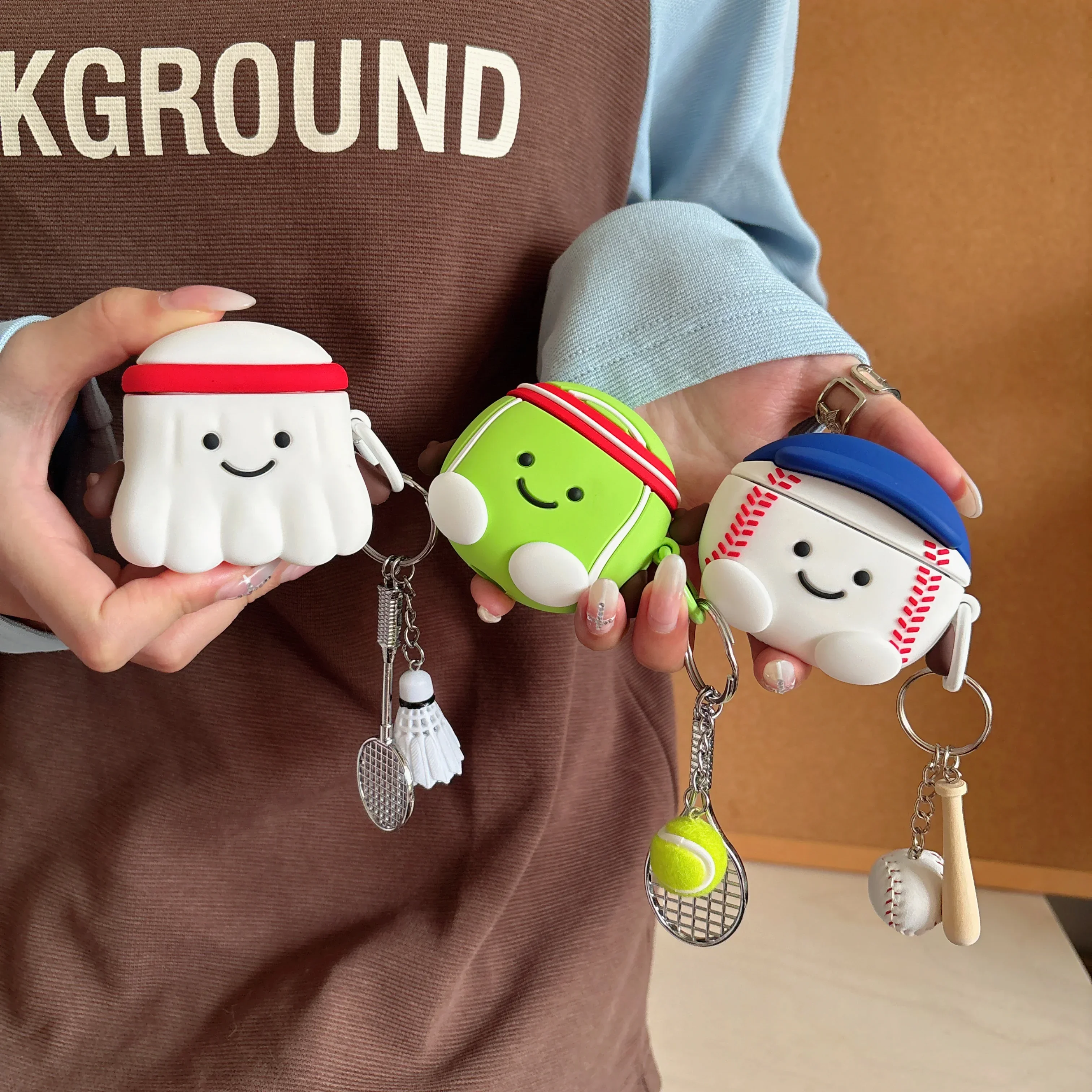 2024 Cute 3D Cartoon Yahaha Bluetooth Soft Silicone Headset Case for Apple Airpods 4 3 1 Pro 2 Shockproof Headphones Cover Funda