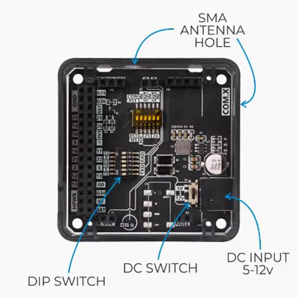 M5Stack COM.LoRaWAN470 Module 470MHz Frequency band ASR6501