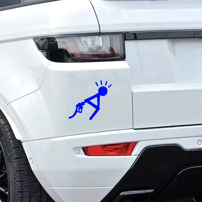 محطة الوقود تصميم مسدس الزيت نافذة الوفير دراجة نارية خزان الوقود الديكور الفينيل ملصق مقاوم للماء #3