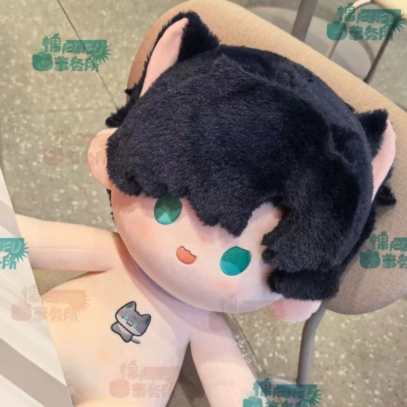 

40cm Anime Game Light and Night Osborn Kawaii Cosplay Soft Cotton Doll Body Cartoon DIY Dress Up Sitting-upright Toy Figure Gift