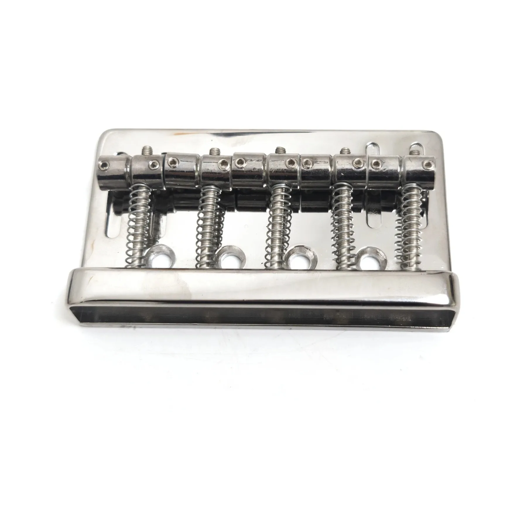 

Bass Guitar Bridge Chrome Metal Fixed Saddle Tailpiece 5 String Bass Guitar