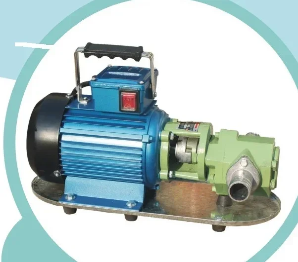 

WCB high quality wholesale horizontal 20mm electric transfer oil gear pump system 1.5hp