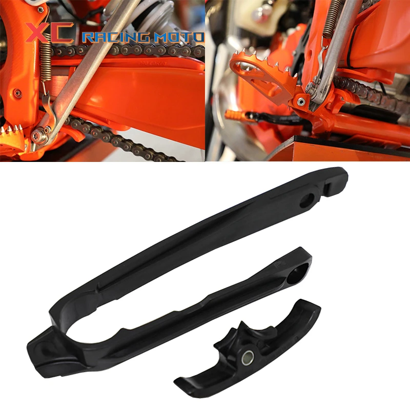 

Motorcycle Chain Slider Sliding Swingarm Guide For KTM 125-500 XC-W XCF-W EXC EXC-F 250 300 SX 2017-2021 250 300 450 SX-F XC-F