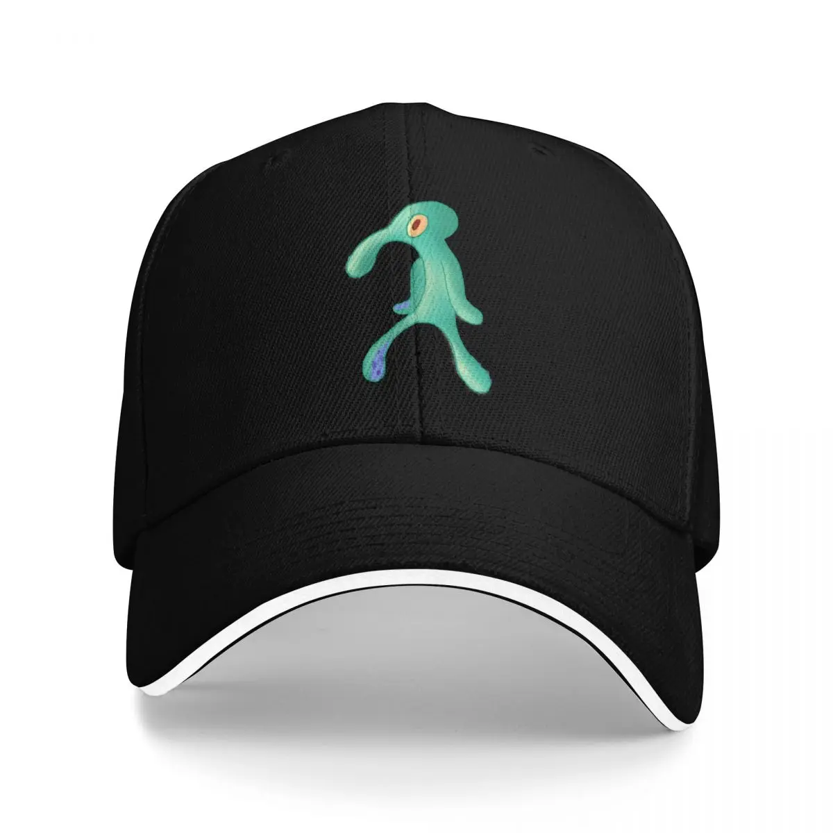 

Bold and Brash - Squidward Baseball Cap Gentleman Hat Sunscreen Men Golf Wear Women's