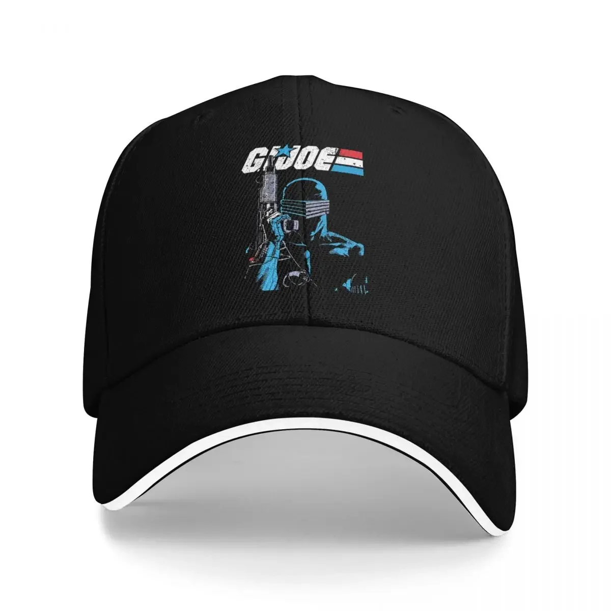 قبعة سائق الشاحنة GI Joe Snake Eyes Graphic قبعات رجالية قبعة نسائية لصيف 2025