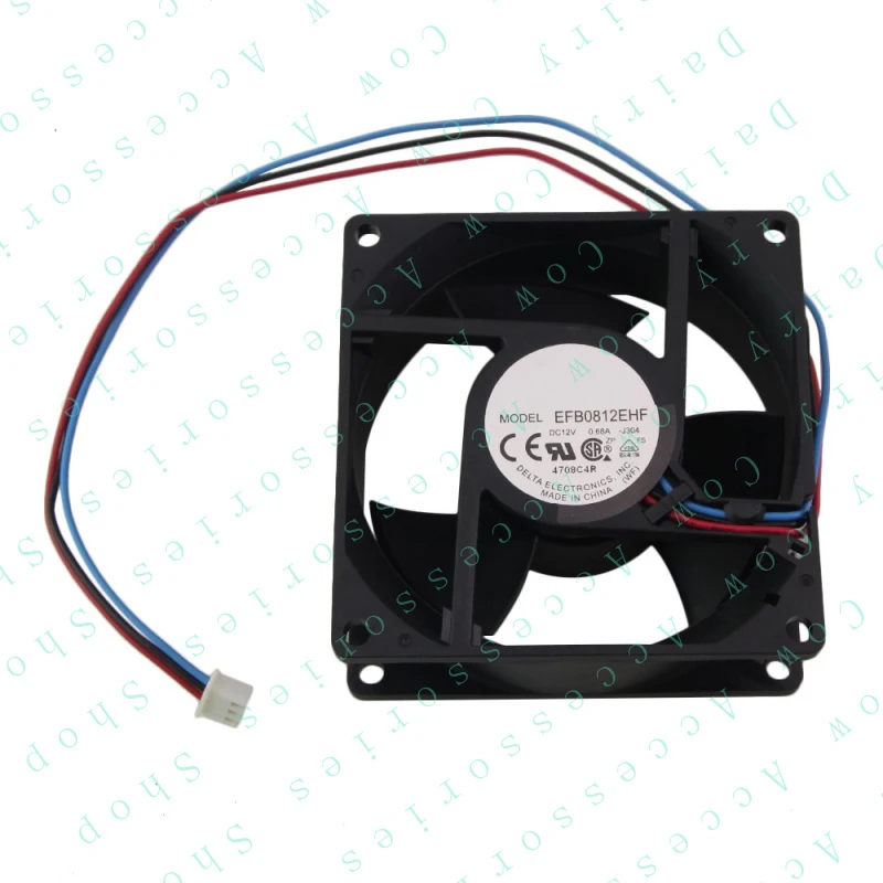 

Вентилятор охлаждения сервера PP+For Delta DC12V 0.68A 8032 8CM 3-проводной EFB0812EHF