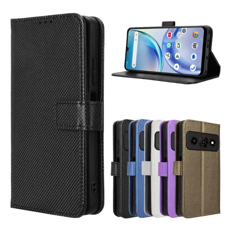 

Чехол-кошелек для ZTE Optus X Value с текстурой под алмазную кожу, магнитный чехол-подставка для ZTE Nubia P7 Pro, чехол для карт