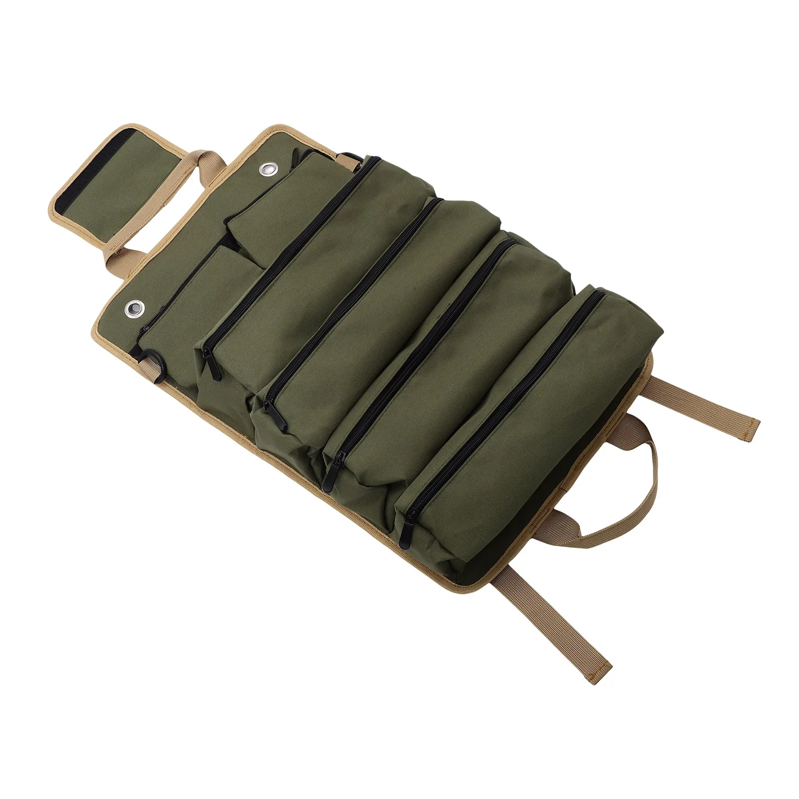 حقيبة أجهزة قابلة للطي متعددة الوظائف، منظم أدوات محمول، قماش أكسفورد متين، البستنة، النجارة الكهربائية الاحترافية