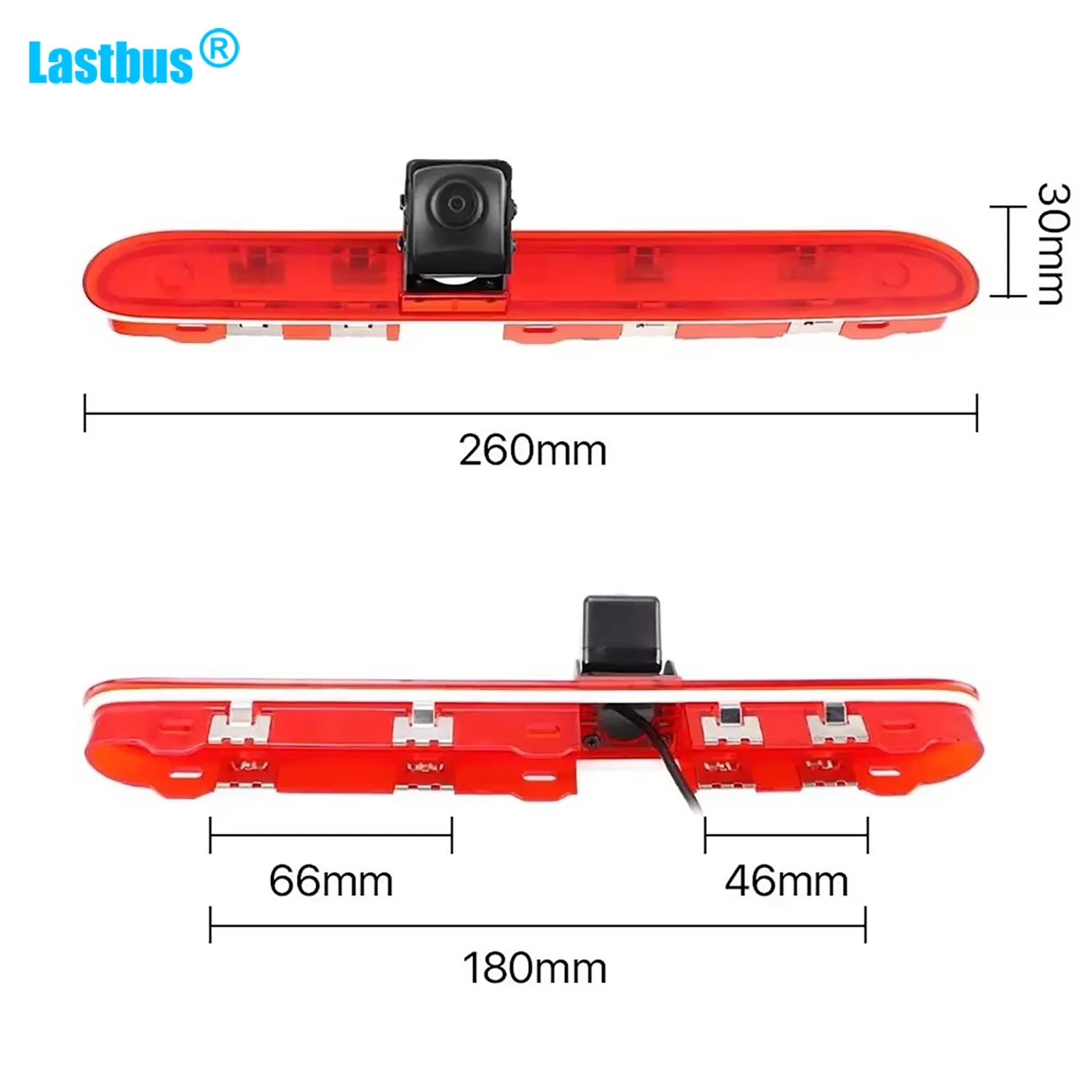 

Lastbus Rear View Reverse Camera Car Roof Brake Light For Citroen Jumpy Spacetourer Toyota Proace Peugeot expert Traveller 06-19