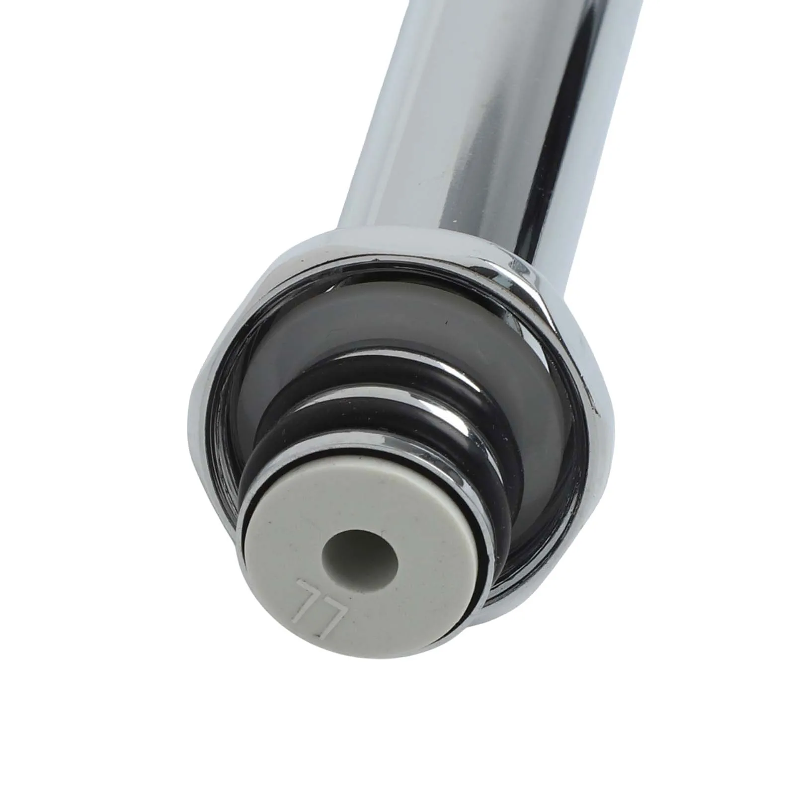 Home Improvement Kitchen Cleaning Silver Swivel Faucet Long Lasting Faucet Design Flexible Faucet Powerful Jet Spray