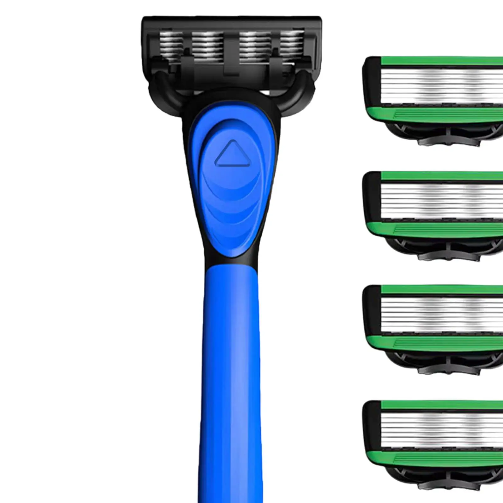 Maquinilla de afeitar con cuchilla de 7 capas, ligera para afeitar, mango antideslizante para niños y padres