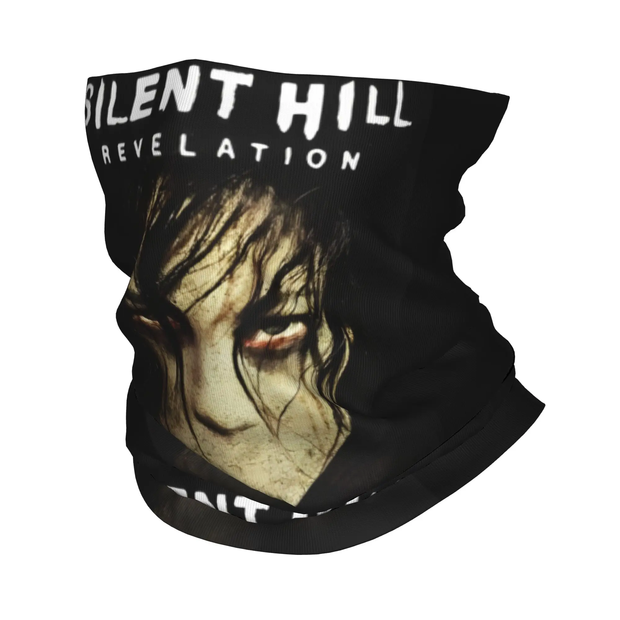 

Бандана из фильма ужасов Silent Hill, гетры с принтом, шарф, многофункциональная Балаклава для спорта на открытом воздухе, унисекс для взрослых