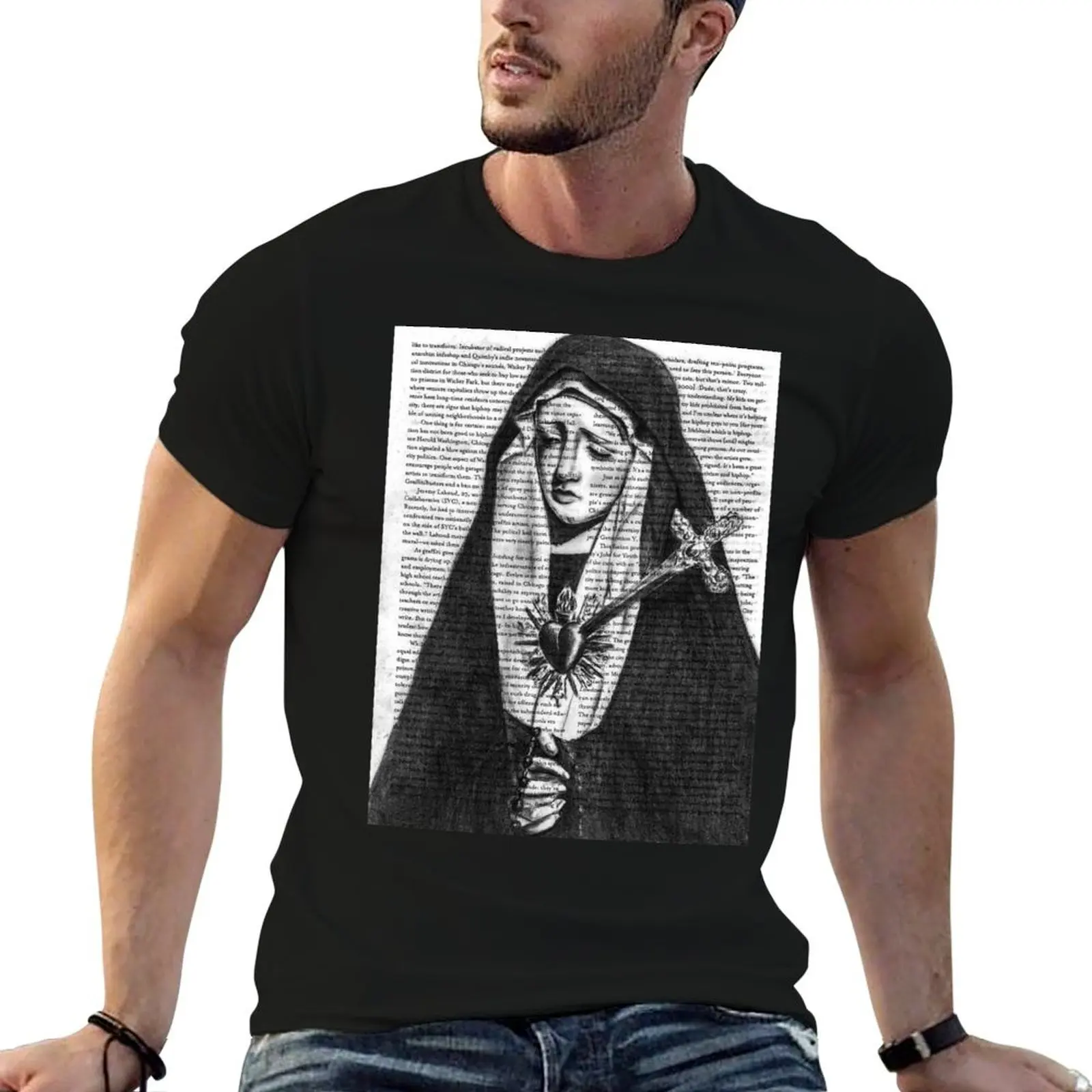

our lady of sorrows T-Shirt man graphic t shirt t shirts for man graphic vintage man t shirts for men casual T-Shirt