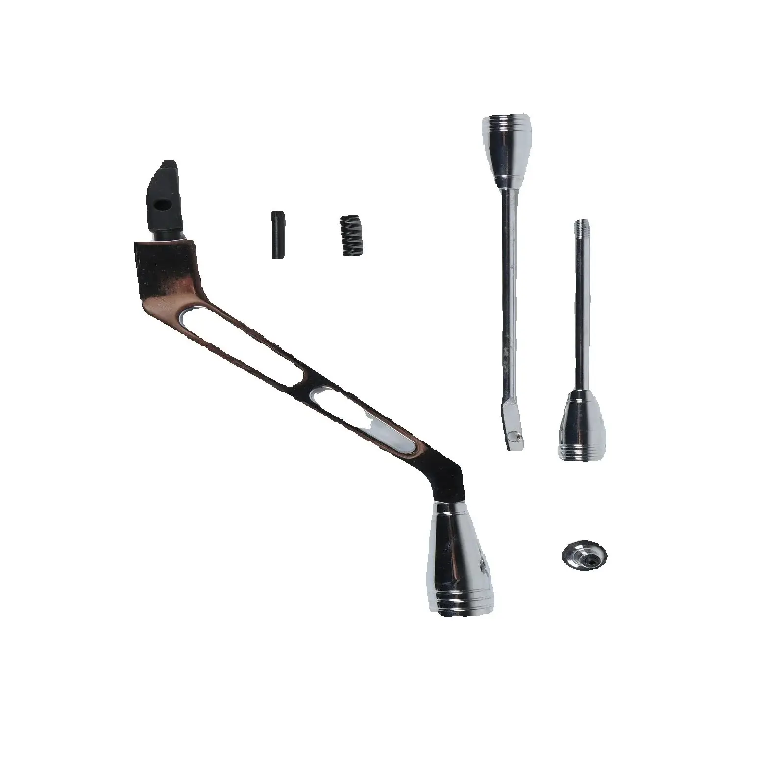 

1 комплект, полированная заготовка, алюминиевая колонка, рычаг переключения передач, указатель поворота, наклон опасности для Chevrolet 1967-1994 гг.