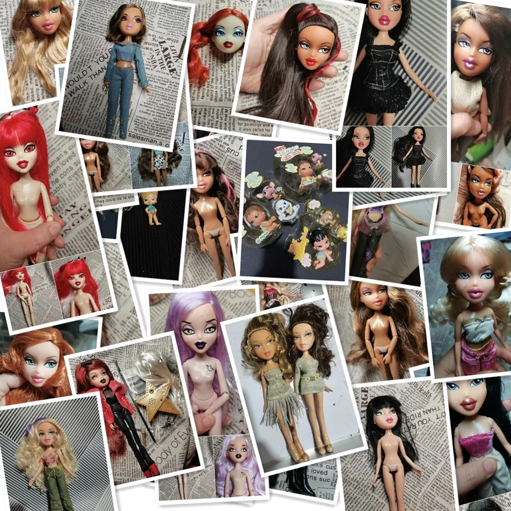 

30cm Bratzes Doll Ordinary Fashion Doll Changeable Clothes Movable Joints Action Figure Model Toy Collect Ornament Kids Gifts