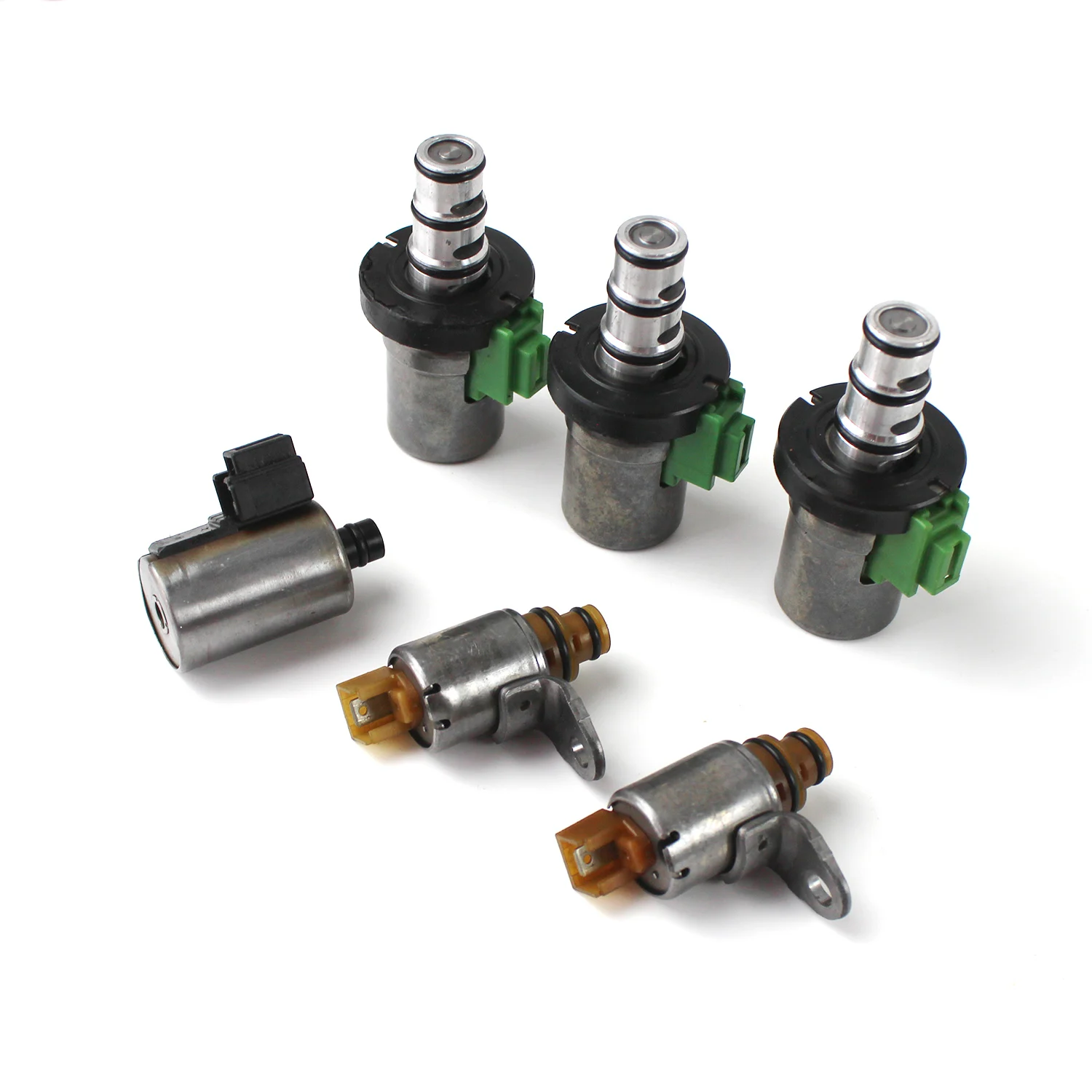 4F27E 48420K-R FN4A-EL 6PCS Übertragung Magnet Kit Shift EPC PWM Für Mazda 2 3 5 6 CX-7 MPV Ford Fiesta fokus Magnetventil