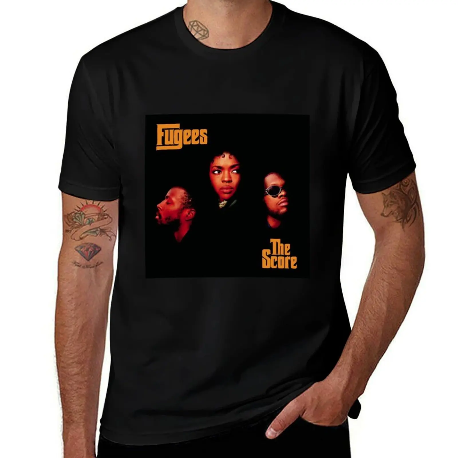 THE SCORE LAURYN HILL FUGEES BEST T-Shirt Work Style Casual T-Shirt