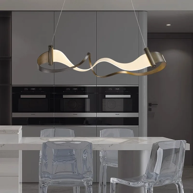 Plafonnier au Design Minimaliste et Luxueux, Luminaire Décoratif d'Nik, Idéal pour une Salle à Manger