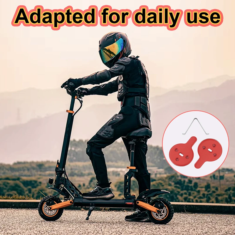 Almofadas de freio scooter elétrico para KUGOO KUKIRIN, G-Booster G2 Pro, Kick Scooter, Disco hidráulico de bicicleta, 10 Par