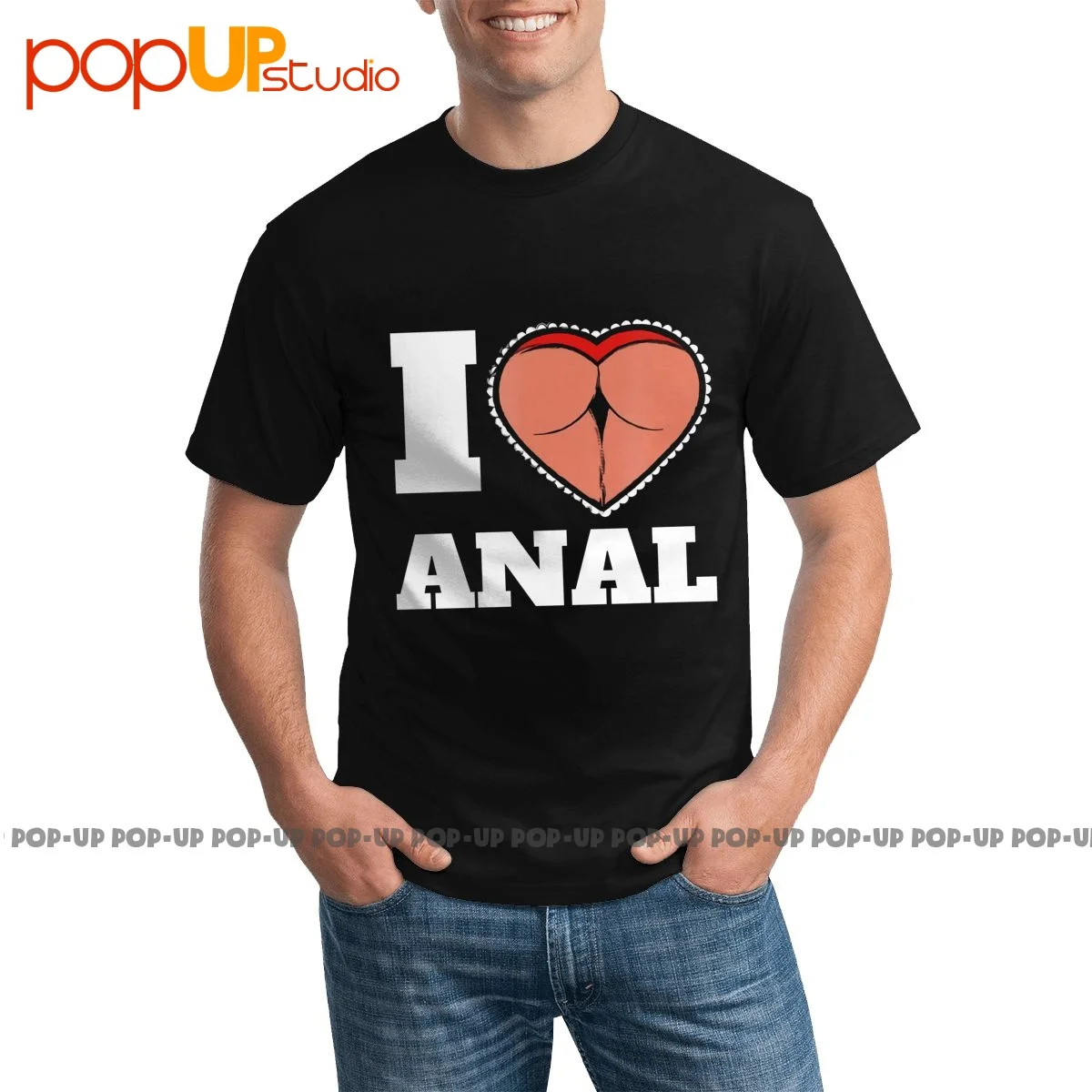 Rare I Love Anal Sex T-shirt Style Vintage Streetwear Tee Shirt