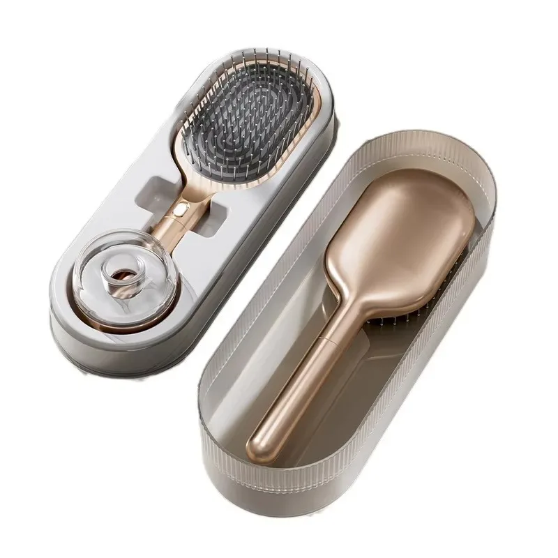 Silver Plastic Needle Air Cushion Fluffy Combed Hair Suitable for Women Hair Styling Massage Head Airbag Brush Set