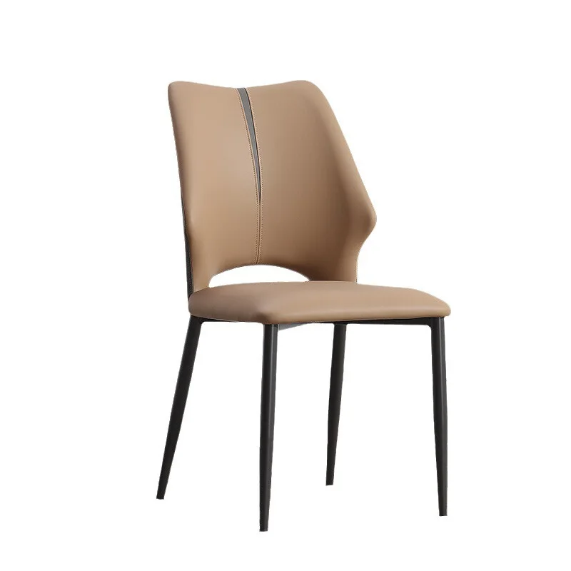 

Italian, minimalist, leather art, dining chair, Scandinavian, home, back chair, casual, creative